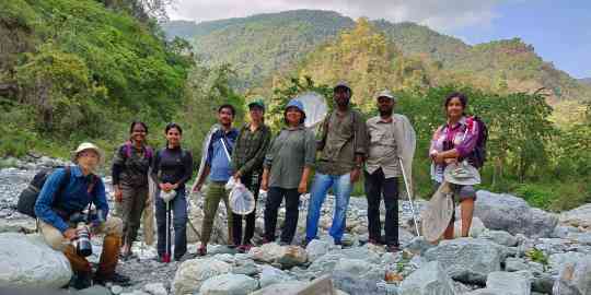 Field work at Buxa TR, April 2019